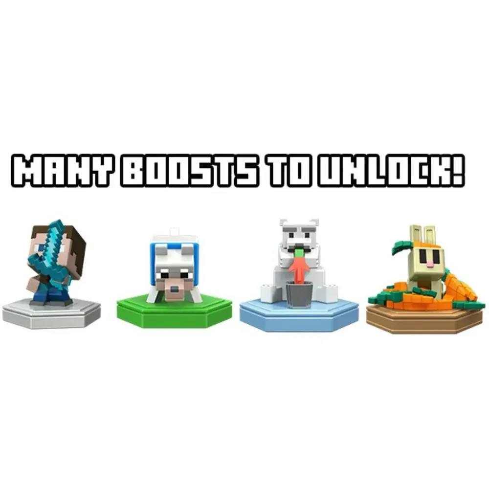 NEW Minecraft Earth Boost Mini Figure 4-Pack, Minecraft AR Earth Game